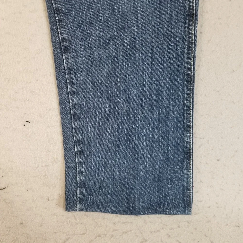 Wrangler jeans men's 38x30 3A relaxed fit blue denim pants 31MWZ Retro